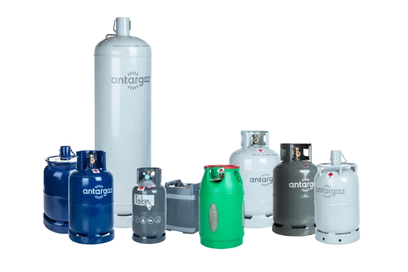 Nos trois modèles de bouteilles de gaz butane et propane