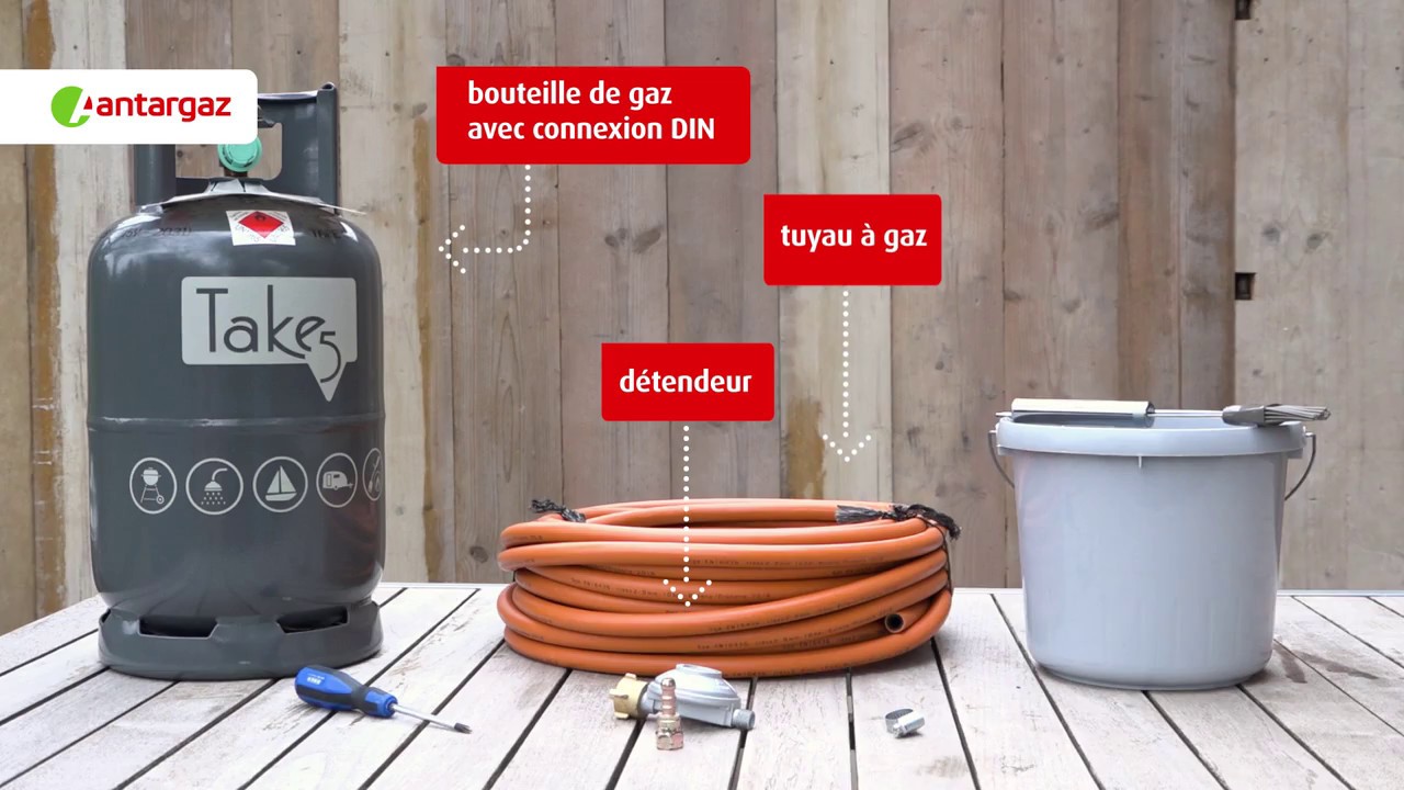 Comment connecter une bouteille de gaz? | Antargaz